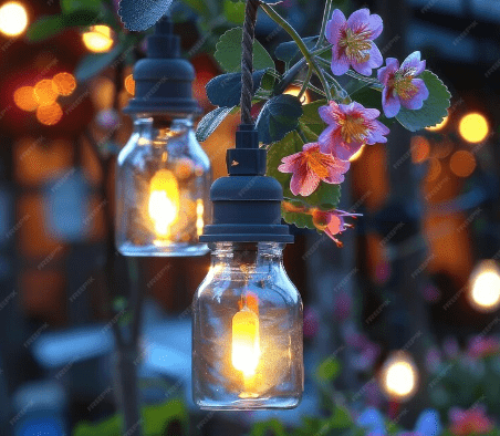 Creative Lighting Solutions with Recycled Bottle Lamps