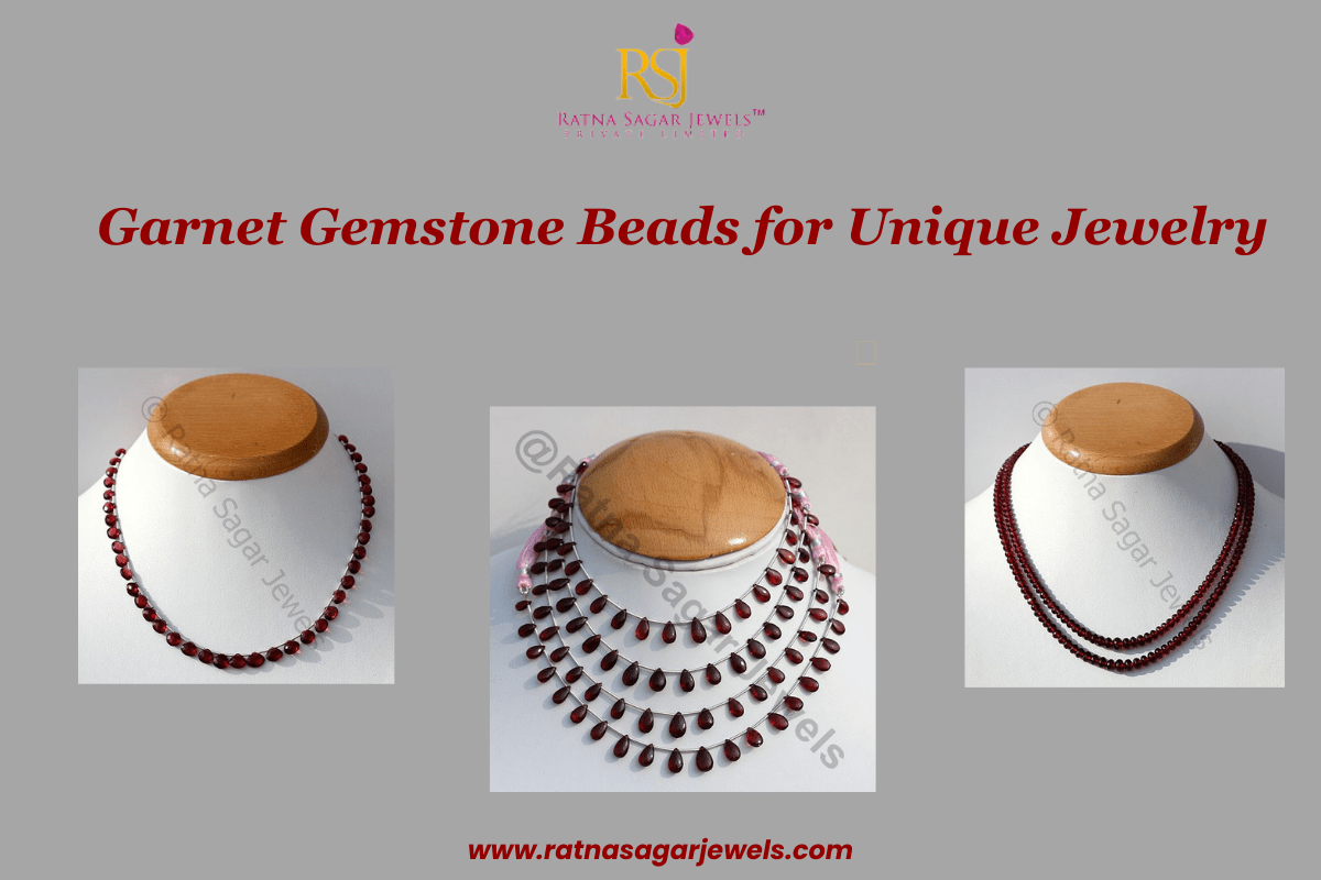 Garnet Gemstone Beads for Unique Jewelry