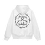 BARB HOODIE WHITE