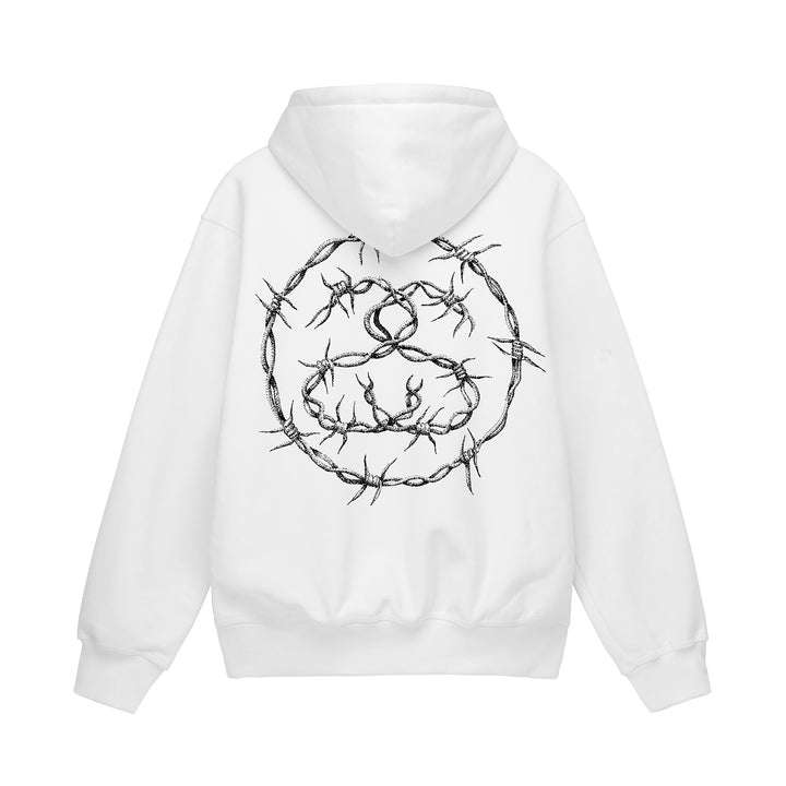 BARB HOODIE WHITE